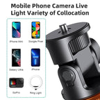 61" Phone Tripod for Iphone/Android & Selfie Stick with Remote, Upgraded Stand, Compatible with Iphone 16/15/14/13, Travel-Friendly & Stable