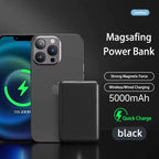 10000Mah Magnetic Wireless Power Bank Portable 5000Mah USB C Fast Charging External Battery Charger for Iphone 15 Xiaomi Samsung